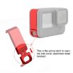 PULUZ Red Metal Battery Cover for GoPro HERO13/12/11/10/9 Black - 3