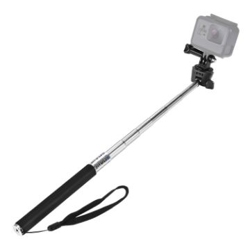 PULUZ Extendable Selfie Monopod for GoPro, Insta360, DJI - 22.5-80cm - 1