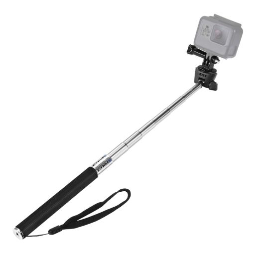 PULUZ Extendable Selfie Monopod for GoPro, Insta360, DJI - 22.5-80cm - 1