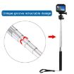 PULUZ Extendable Selfie Monopod for GoPro, Insta360, DJI - 22.5-80cm - 4