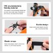 PULUZ Orange Helmet Chin Strap Mount for GoPro & DJI Osmo Action Cameras - 5