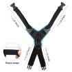 PULUZ Blue Helmet Chin Strap Mount for GoPro & DJI Osmo Action Cameras - 3