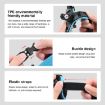 PULUZ Blue Helmet Chin Strap Mount for GoPro & DJI Osmo Action Cameras - 5