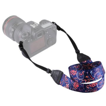 PULUZ Retro Ethnic Multi-color Camera Strap for SLR/DSLR Cameras - 1