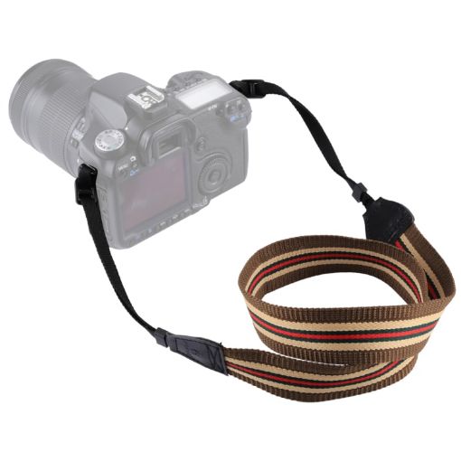 Retro Ethnic Multi-color Stripe Camera Strap for SLR/DSLR by PULUZ - 1