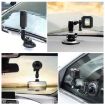 PULUZ Car Suction Cup Mount with Phone Clamp, Screw & Tripod Adapter - 7