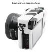 PULUZ White Silicone Case for Sony ILCE-6300/A6400 Protective Cover - 6