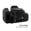 Canon EOS 77D PULUZ Black Soft Silicone Protective Case - 7