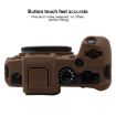 PULUZ Soft Silicone Case for Canon EOS RP - Coffee Color - 5