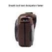 PULUZ Soft Silicone Case for Canon EOS RP - Coffee Color - 6