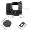 GoPro HERO 4K 2024 PULUZ Silicone Case with Strap & Lens Cover (Black) - 2