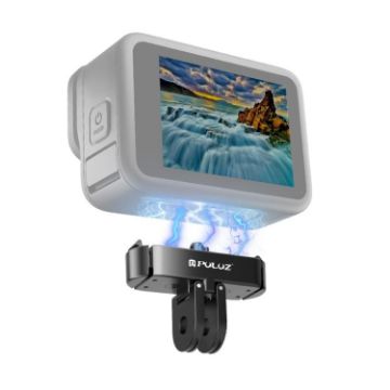 GoPro HERO13 Black PULUZ Magnetic Quick Release Metal Base - Black - 1