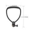 PULUZ Lazy Neck Bracket Magnetic Quick Release POV Mount - Black - 2