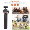 PULUZ Mini Phone Camera Tripod Stand 360 Ball Head Selfie Stick Black - 7
