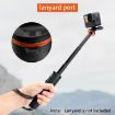 PULUZ Black Tripod Selfie Stick Stand for GoPro Action Cameras - 6