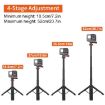 US Warehouse PULUZ Action Camera Tripod Selfie Stick Stand for GoPro - 3