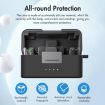 DJI Mic Mini PULUZ Charging Case Silicone Protective Cover Black - 2