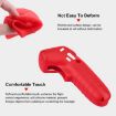 DJI RC Motion 2/Avata/FPV PULUZ Red Silicone Case with Neck Strap - 3