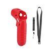 DJI RC Motion 2/Avata/FPV PULUZ Red Silicone Case with Neck Strap - 7