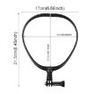 PULUZ Lazy Adjustable Neck Bracket for GoPro Action Cameras - Black - 3