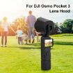 DJI OSMO Pocket 3 Sunshade Lens Cover Hood - Black - 2