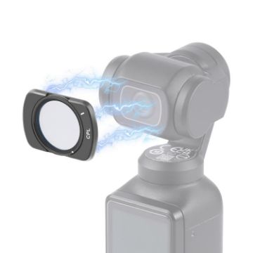 DJI Osmo Pocket 3 PULUZ Magnetic CPL Camera Lens Filter - 1