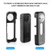 Insta360 X4 PULUZ Metal Cage Rig with Lens Protector - Black - 8
