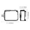 Insta360 Ace Pro PULUZ Metal Protective Cage Adapter Frame Black - 4