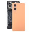 OnePlus Nord CE4 Lite Orange Plastic Back Cover with Lens Protection - 1