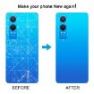 OnePlus Nord CE4 Lite Orange Plastic Back Cover with Lens Protection - 6