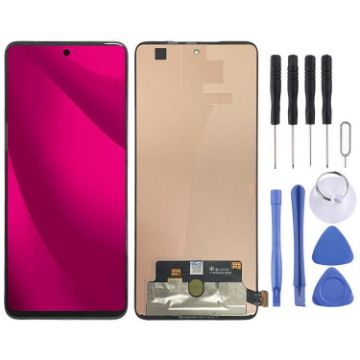 T-Mobile Revvl 7 Pro LCD Screen with Digitizer Full Assembly Black - 1