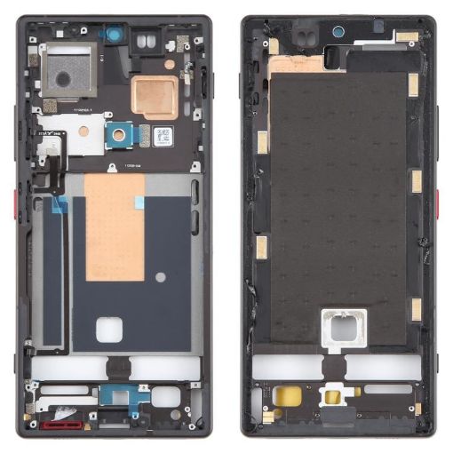 ZTE nubia Z70 Ultra NX733J NX736J Black Middle Frame Bezel Plate - 1