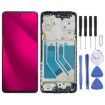 T-mobile Revvl 7 Pro LCD Screen Digitizer Assembly with Frame Black - 1