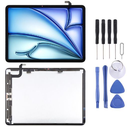 iPad Air 11" 2025 A3267 A3270 A3266 LCD Screen with Digitizer (Black) - 1