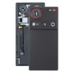 ZTE nubia Z70 Ultra NX733J NX736J Glass Back Cover with Lens (Black) - 1