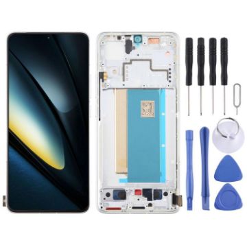 Xiaomi Poco F6 Pro AMOLED LCD Screen Digitizer Assembly White - 1