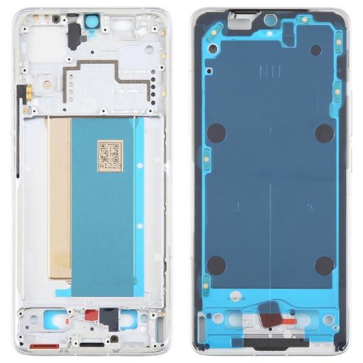 Xiaomi Poco F6 Pro Original White Middle Frame Bezel Plate - 1