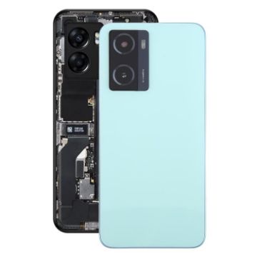 OPPO A57 4G Green Back Cover with Camera Lens Protection - 1
