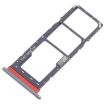10pcs Original SIM & Micro SD Card Tray for Motorola Moto E40 (Grey) - 2