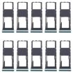 10pcs Green SIM & Micro SD Card Tray for Motorola Moto G04 - 1