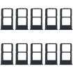 Vivo iQOO Neo5 Lite V2118A 10pcs Original Black SIM Card Tray Set - 1