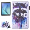 Galaxy Tab A 7.0 (2016) Case - Cartoon Raccoon Flip Leather with Slots - 1
