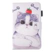 Galaxy Tab A 7.0 (2016) Cartoon Cat Flip Leather Case with Card & Pen Slots - 2