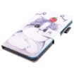 Galaxy Tab A 7.0 (2016) Cartoon Cat Flip Leather Case with Card & Pen Slots - 7