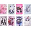 Galaxy Tab A 7.0 (2016) Cartoon Cat Flip Leather Case with Card & Pen Slots - 9