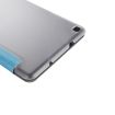 Silk Texture Leather Case with Three-Folding Holder for Galaxy Tab P200 - 8