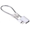 24cm Micro USB to USB OTG Adapter Cable with USB-C Connector (Silver) - 2