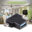 Multi-function USB 3.0 Female & USB-C/Micro USB Male OTG Adapter - 5