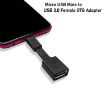 5 PCS Micro USB to USB 3.0 OTG Adapter (White) - Male to Female Converter - 5