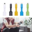 5 PCS Micro USB to USB 3.0 OTG Adapter (White) - Male to Female Converter - 6